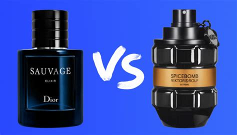 Spicebomb Extreme Vs Dior Elixir 